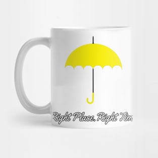 How I Met Your Mother Yellow Umbrella Quote Mug